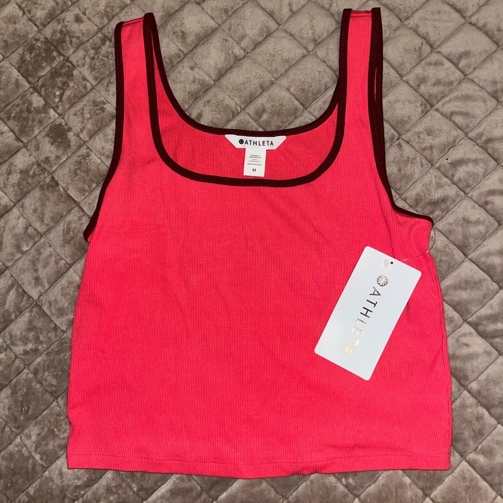 NWT Athleta cropped tank top